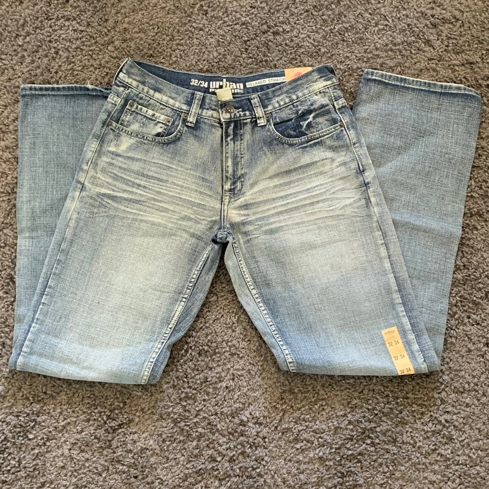 NWT Men's Urban Pipeline Jeans 32X34